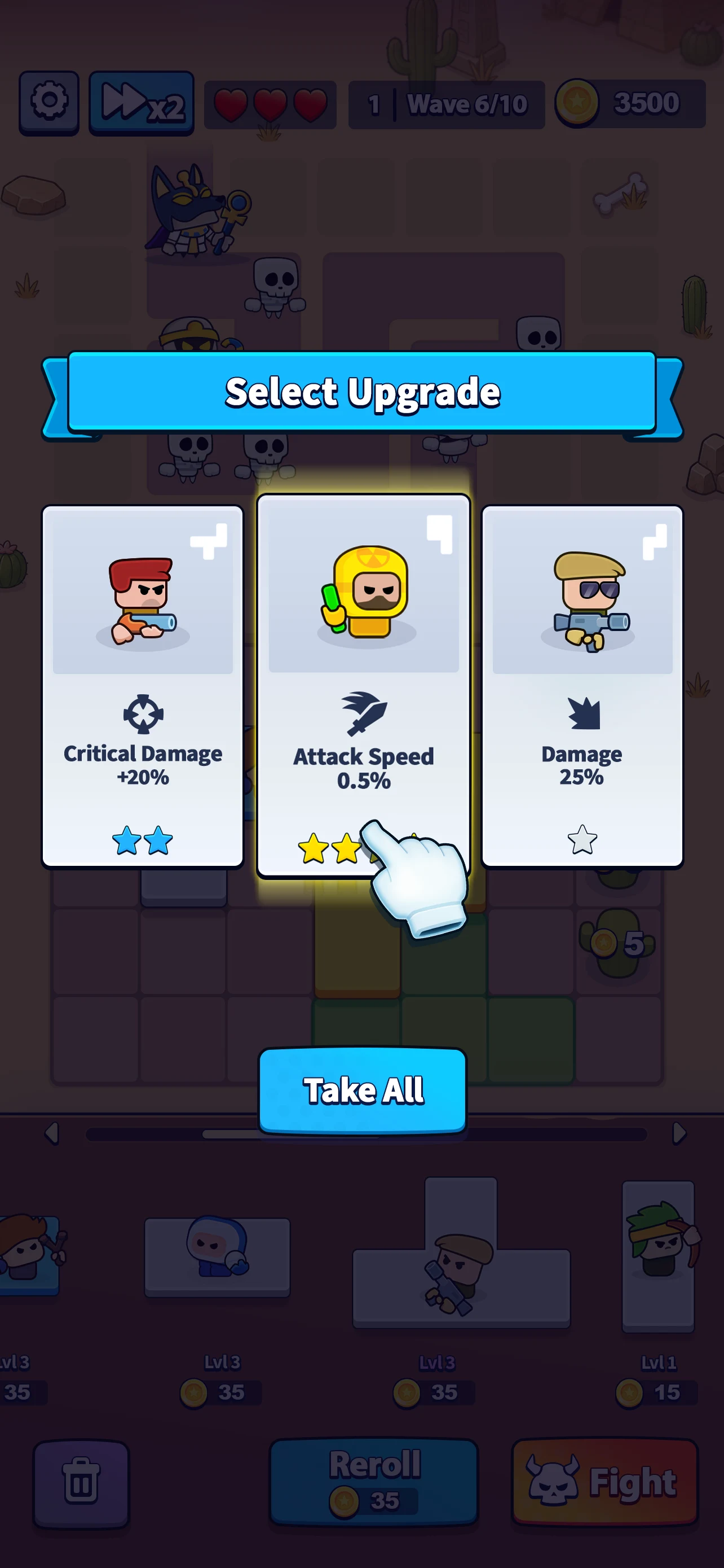 Bag Block: TD Battle Puzzle screenshot